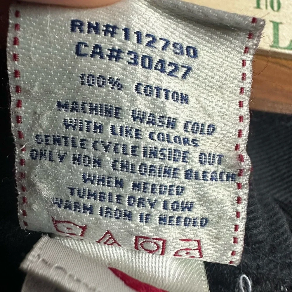 Vintage Y2K True Religion Ricky Super T Jeans Mens 32x32 Black Made in USA